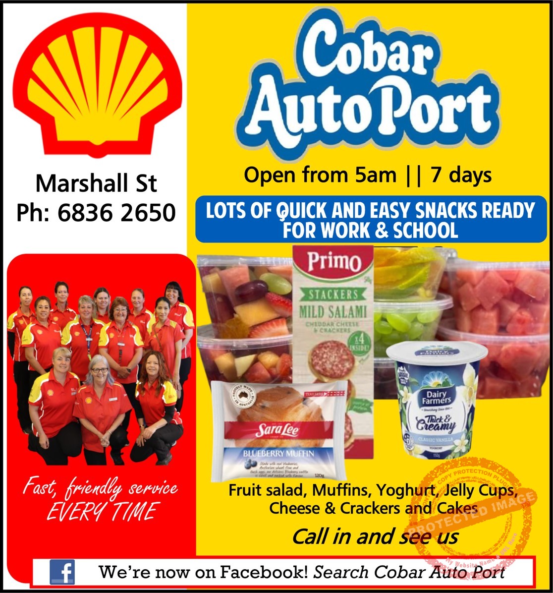 Cobar Auto Port The Cobar Weekly