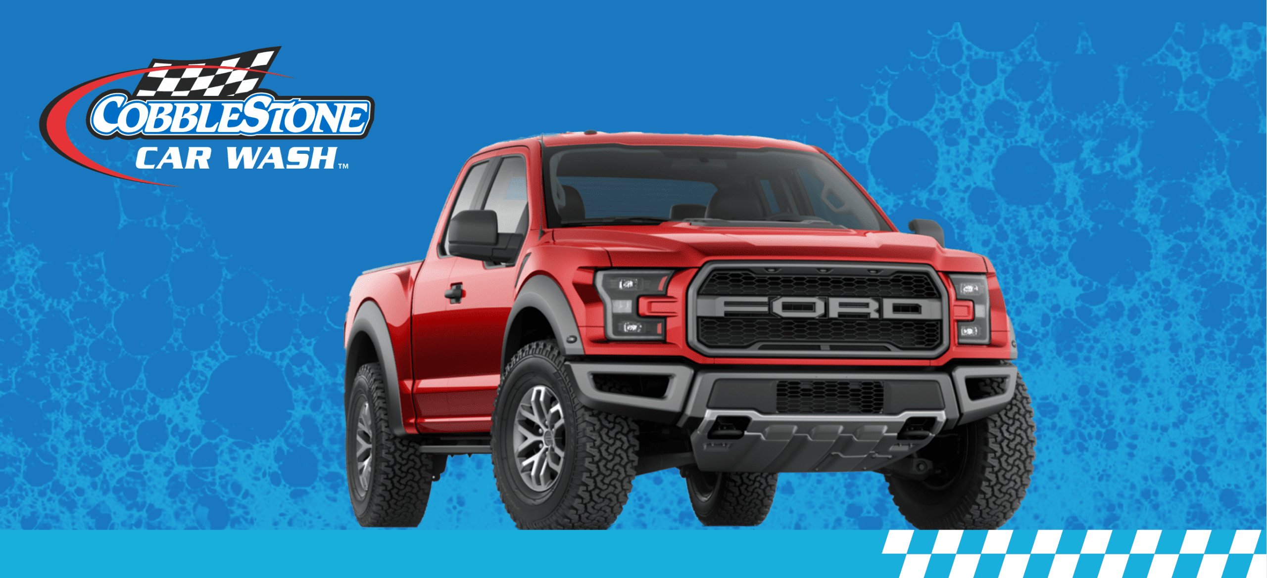 CO truck header Cobblestone Auto Spa Car Wash