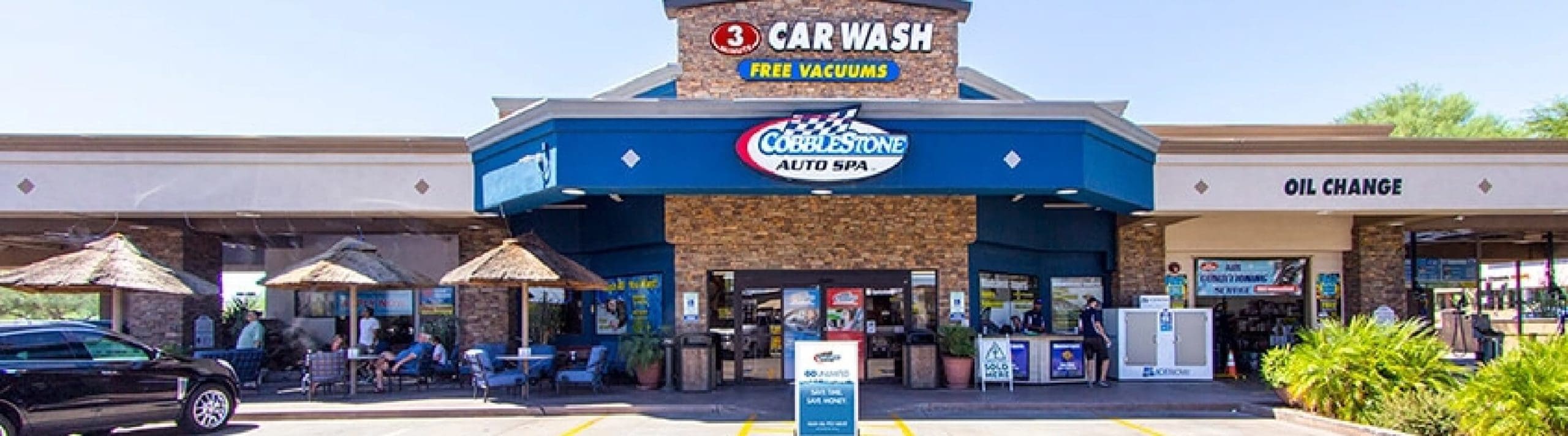 1_HAYDEN & FRANK LLOYD WRIGHT2x Cobblestone Auto Spa Car Wash