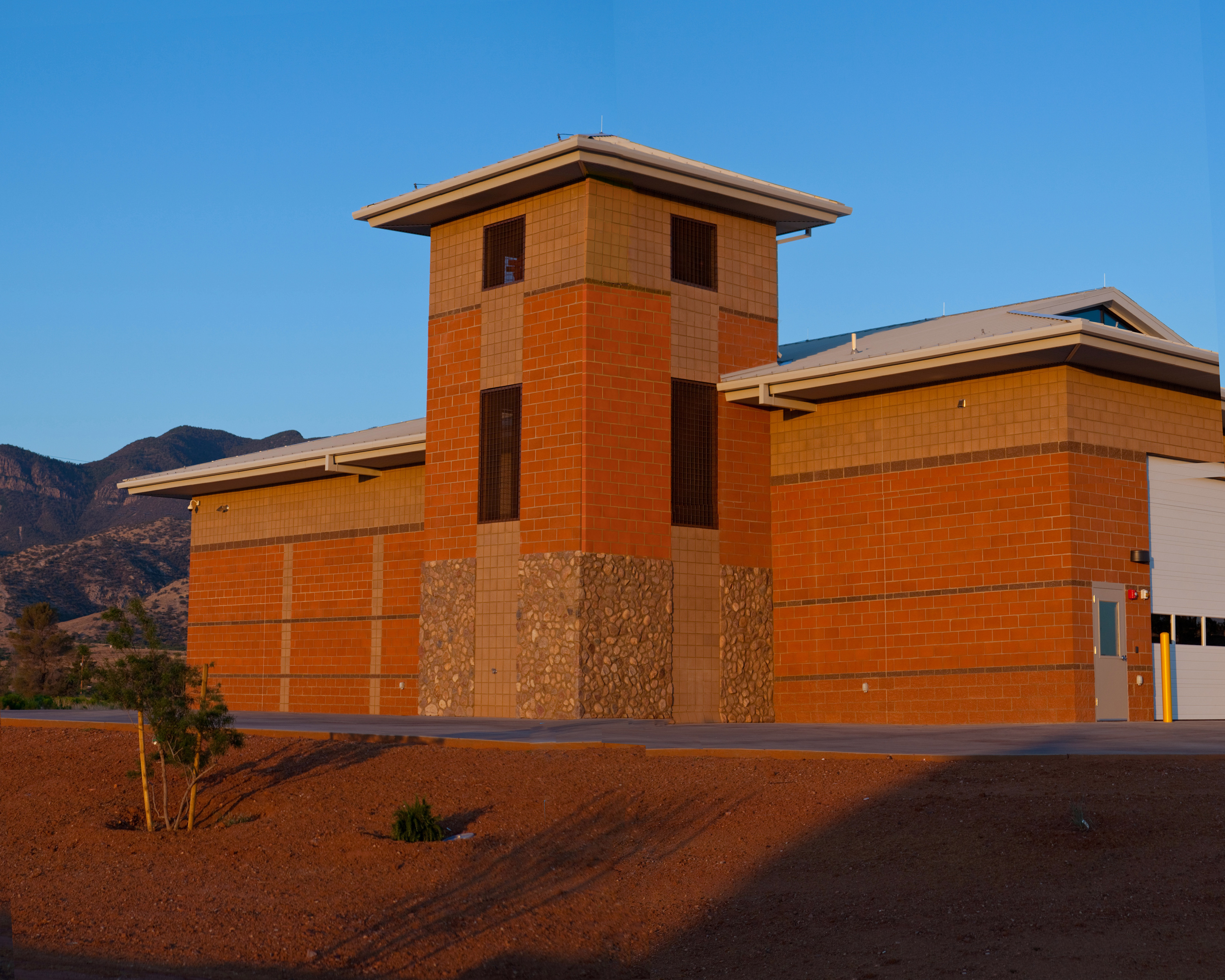 Two Company Fire Station Fort Huachuca, AZ Cobblestone Construction