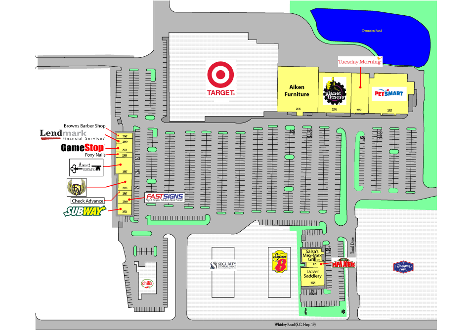 Cobra Properties Aiken Site Plan