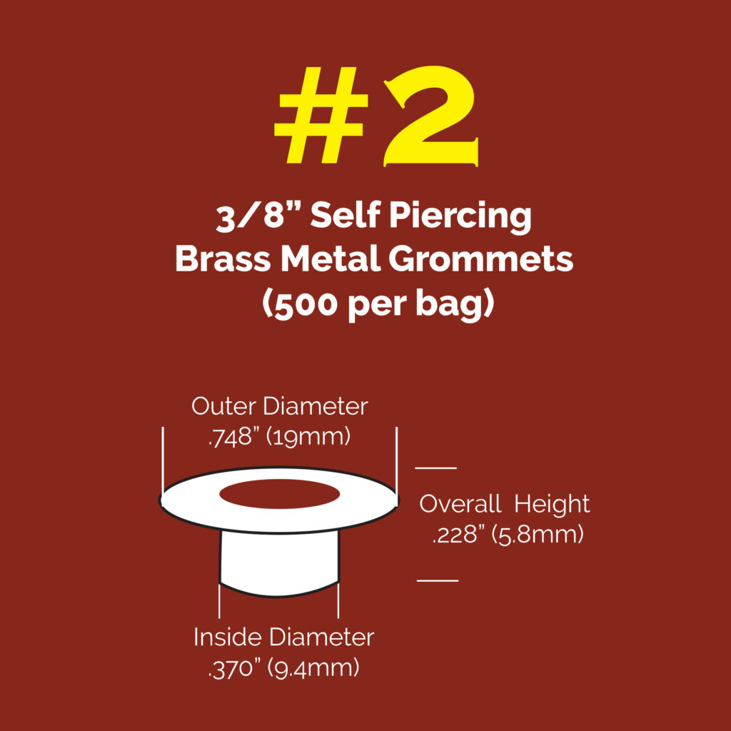 Buy Self Piercing Brass Grommets Online in USA