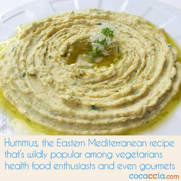 Hummus Recipe, Authentic Arabic Mediterranean Diet Recipe