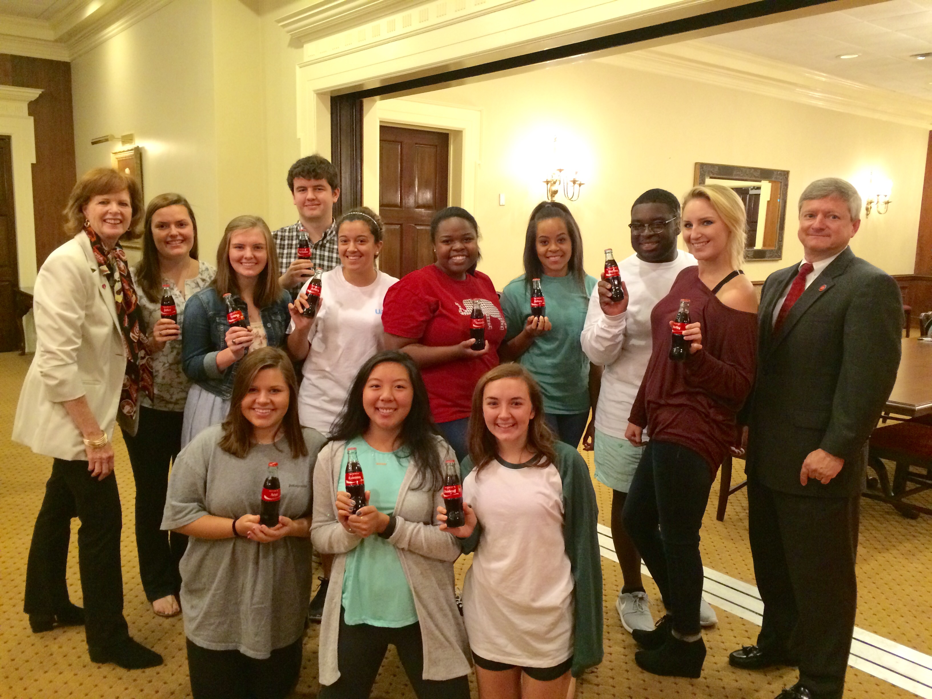 University of Alabama at Tuscaloosa hosts First Generation CocaCola