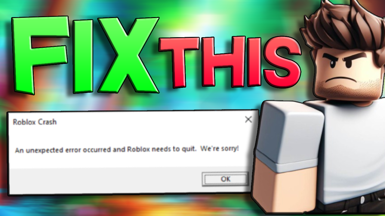 How To Fix Roblox Crashing! (2024)