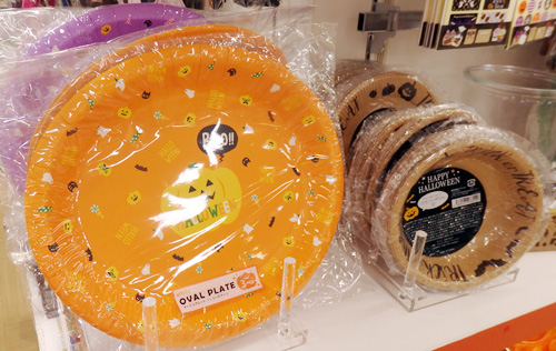 キャンドゥ ハロウィン 紙皿