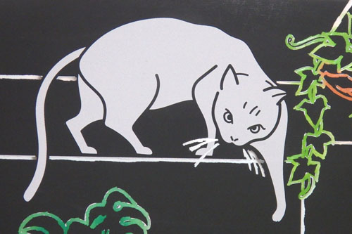 ダイソースクラッチアートホログラムの猫購入。削りやすい！楽しい！