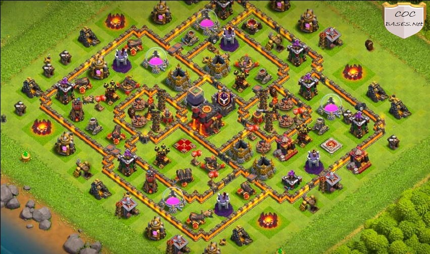 10 Best TH10 Farming Bases Link 2021 Updated Anti Everything Bases