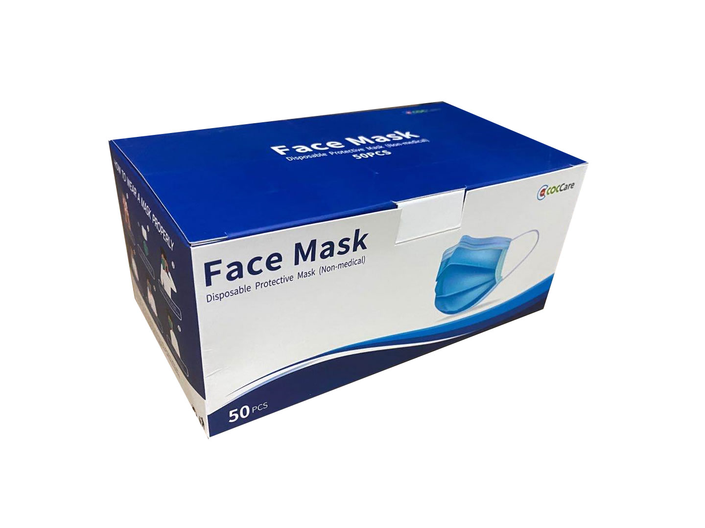 3 Ply Disposable Face Mask Health and Hygiene Products Supplier