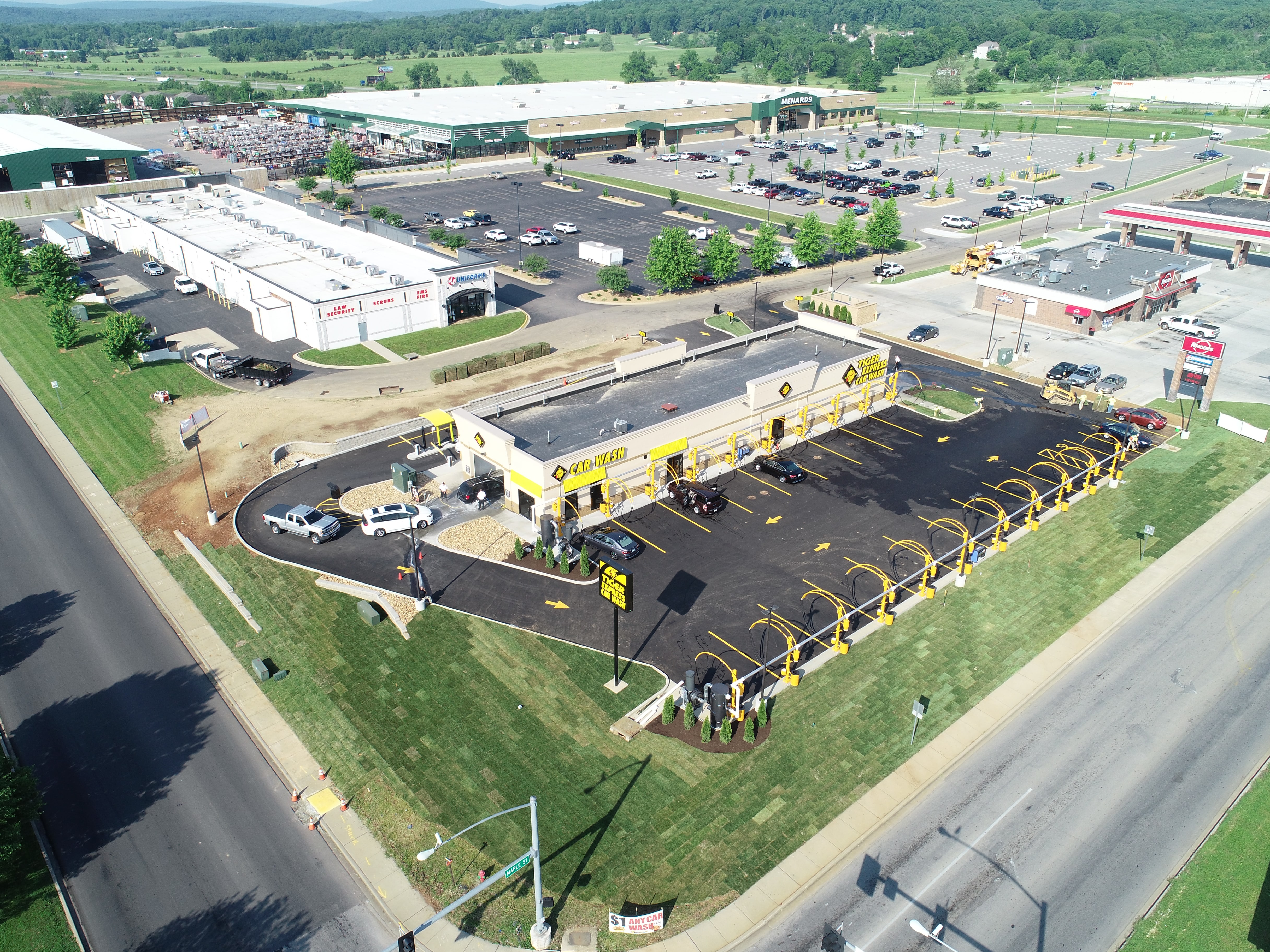 Tiger Express Wash Land Survey, Permitting & Engineering Services