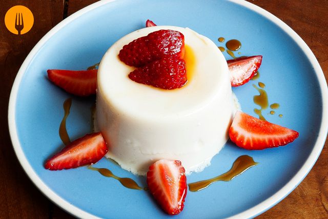 Gelatina de leche condensada. Receta fácil