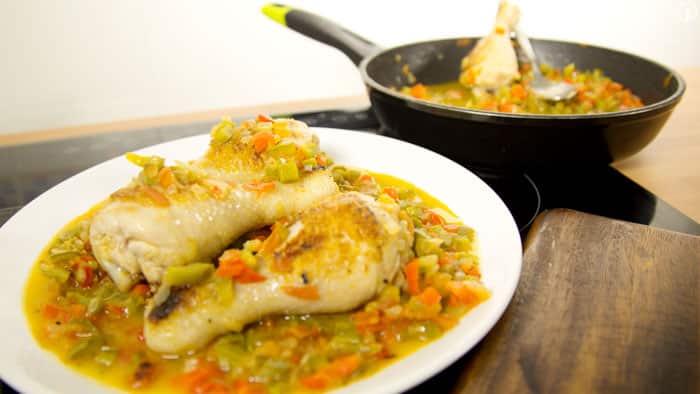 Pollo al Chilindrón Receta fácil COCINA CASERA