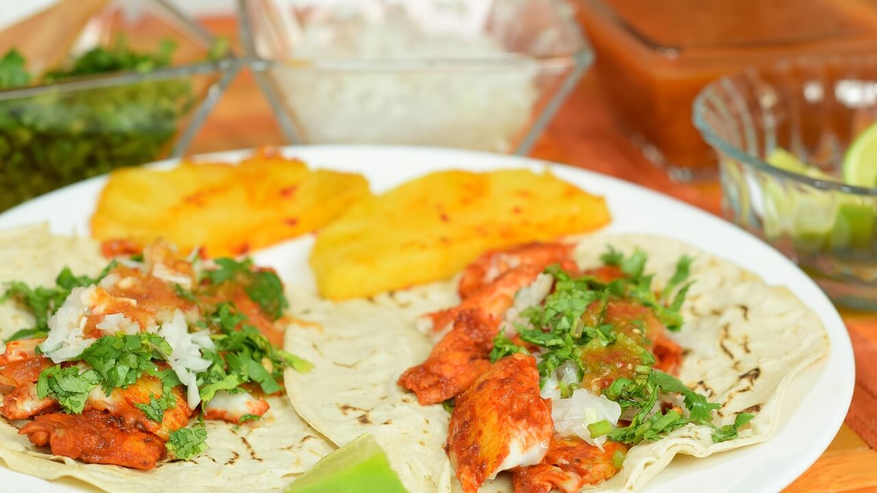 Filete de Pescado al Pastor cocinando con angel