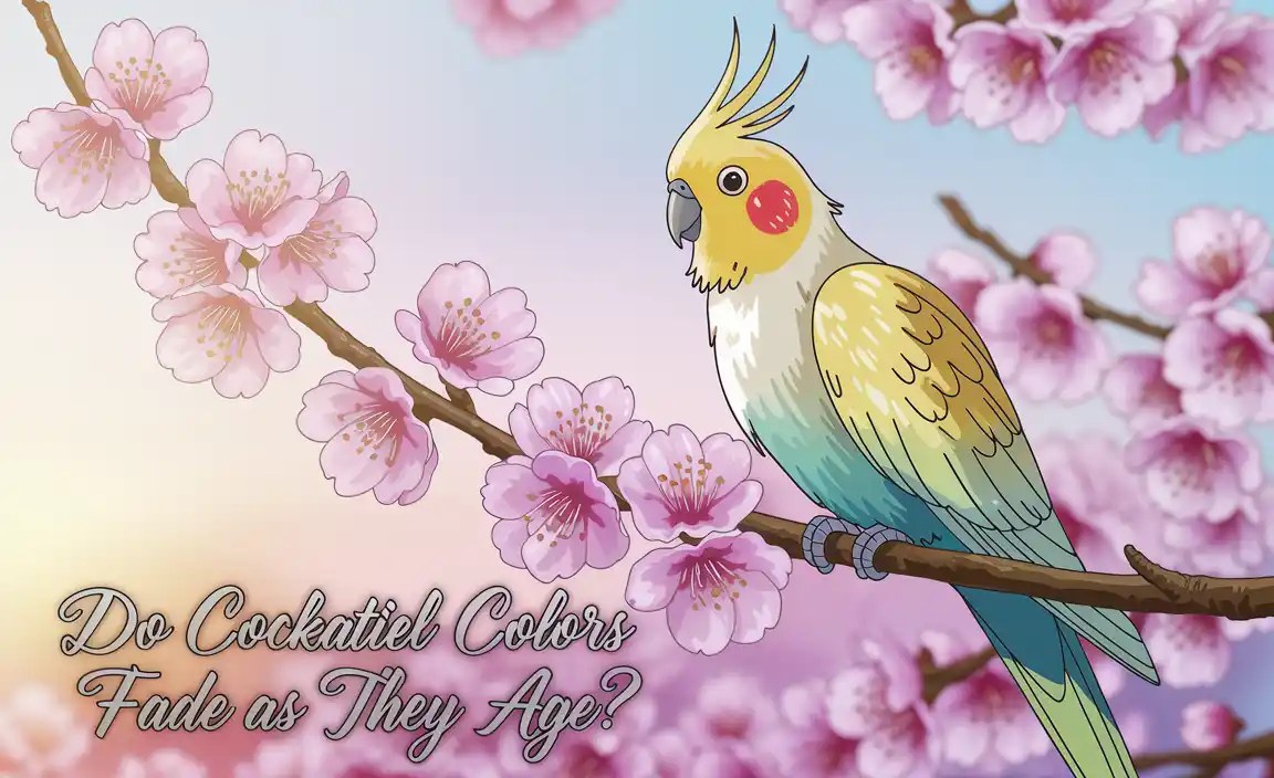 Do Cockatiel Colors Fade As They Age