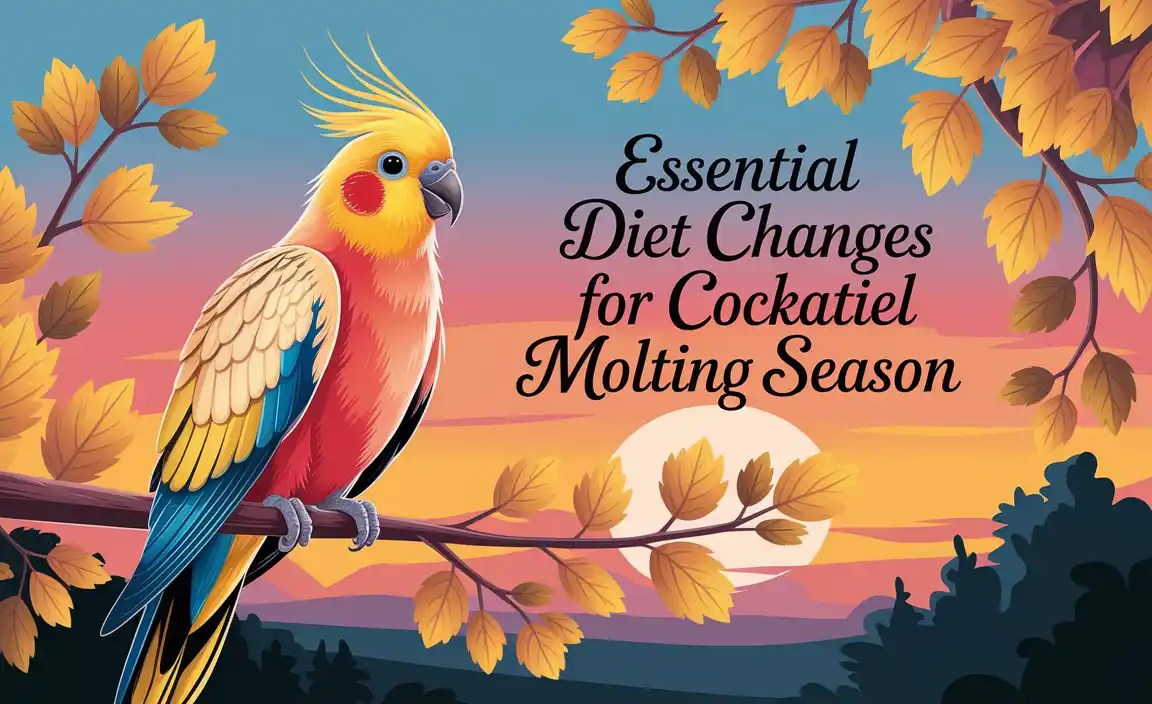 Essential Diet Changes For Cockatiel Molting Season
