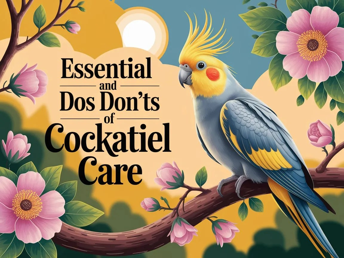 Essential Dos and Don'ts of Cockatiel Care