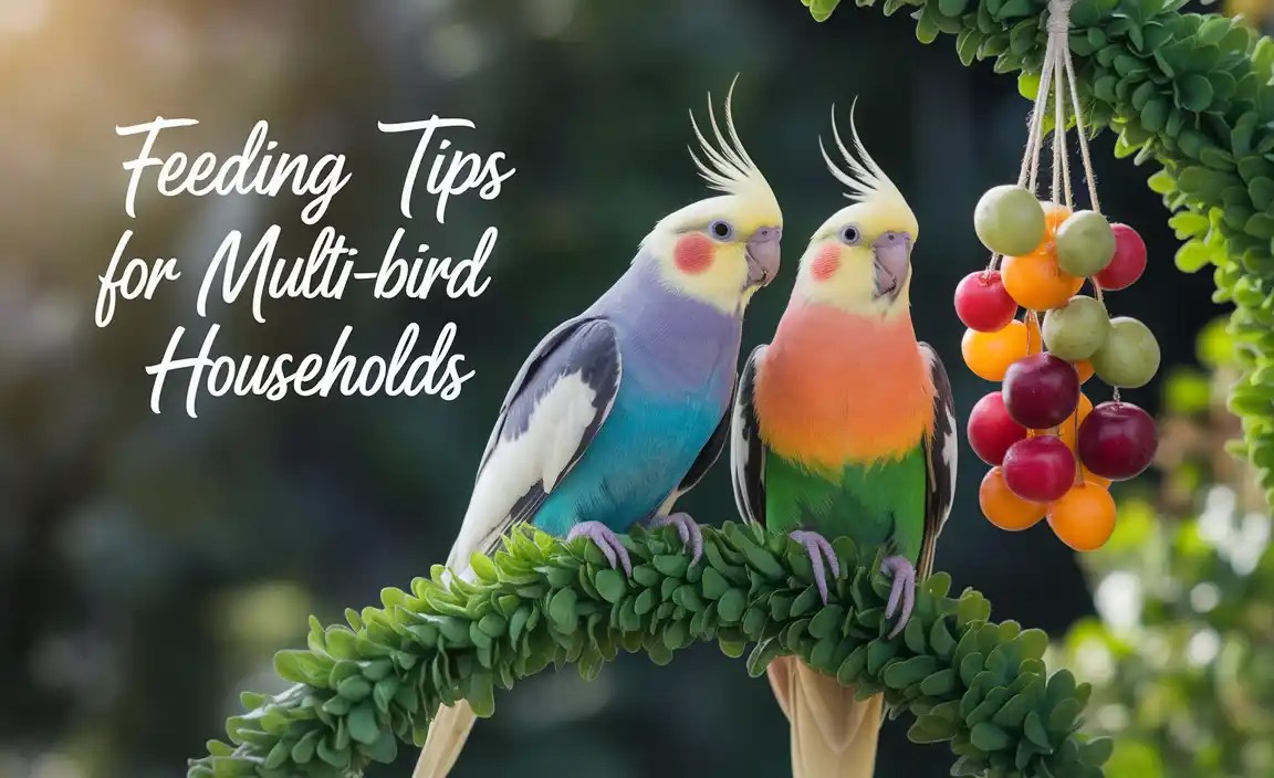 Feeding Tips For Multi-Bird Households