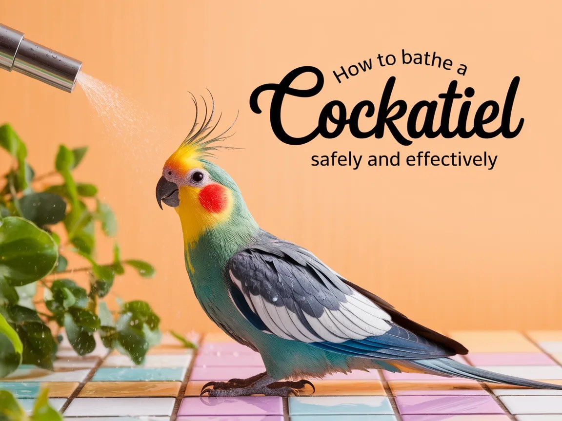 How To Bathe A Cockatiel Safely And Effectively