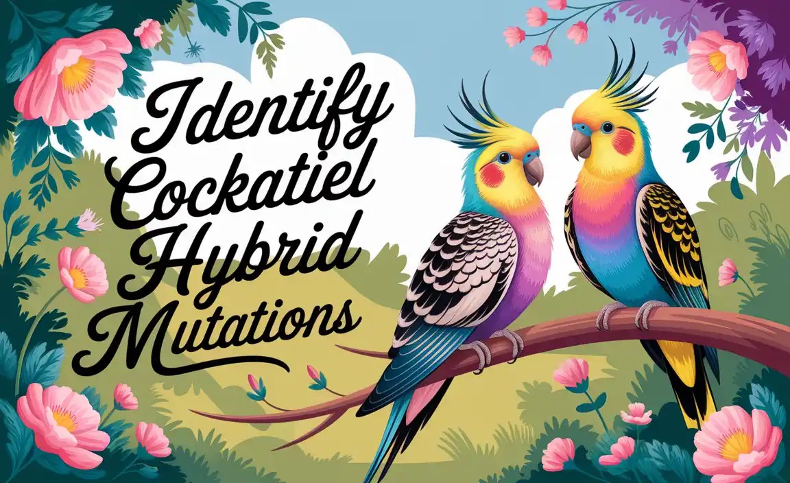 Identify Cockatiel Hybrid Mutations