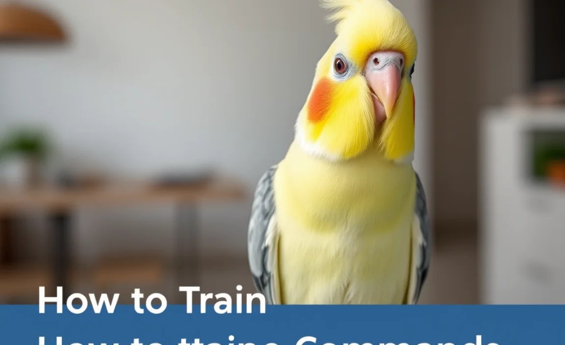 Basic Training Commands for Cockatiels