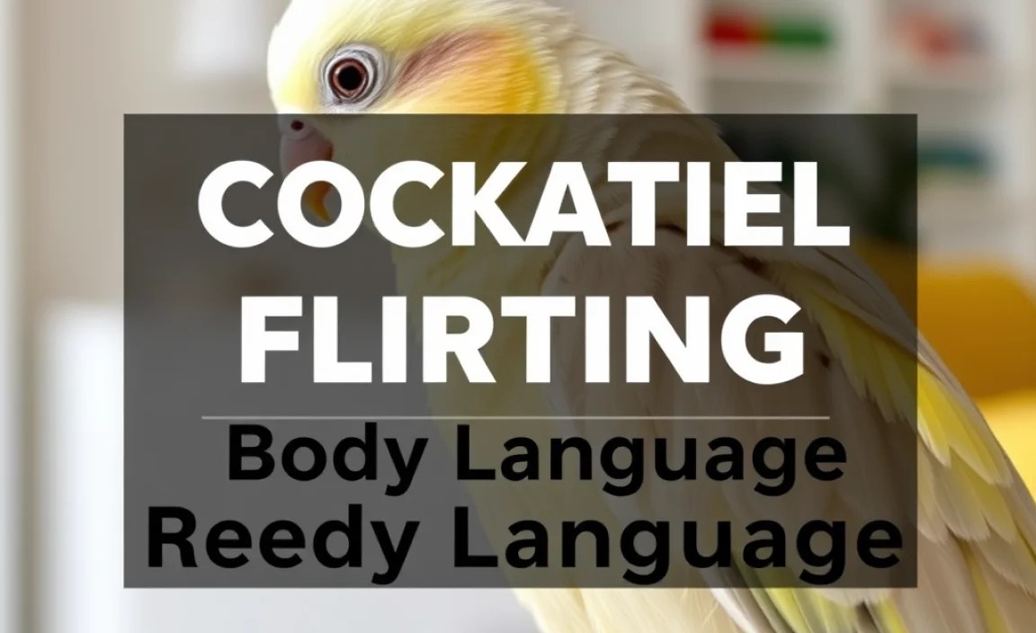 Cockatiel Flirting: Decoding Their Body Language