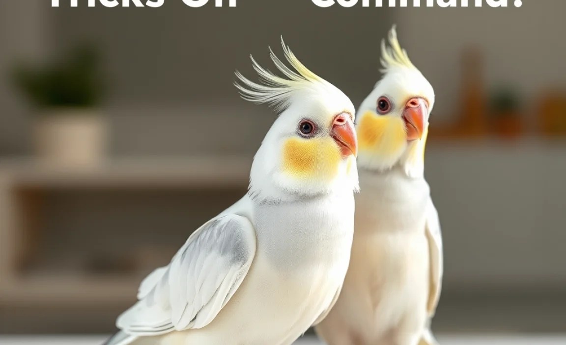 Command Training Techniques for Cockatiels