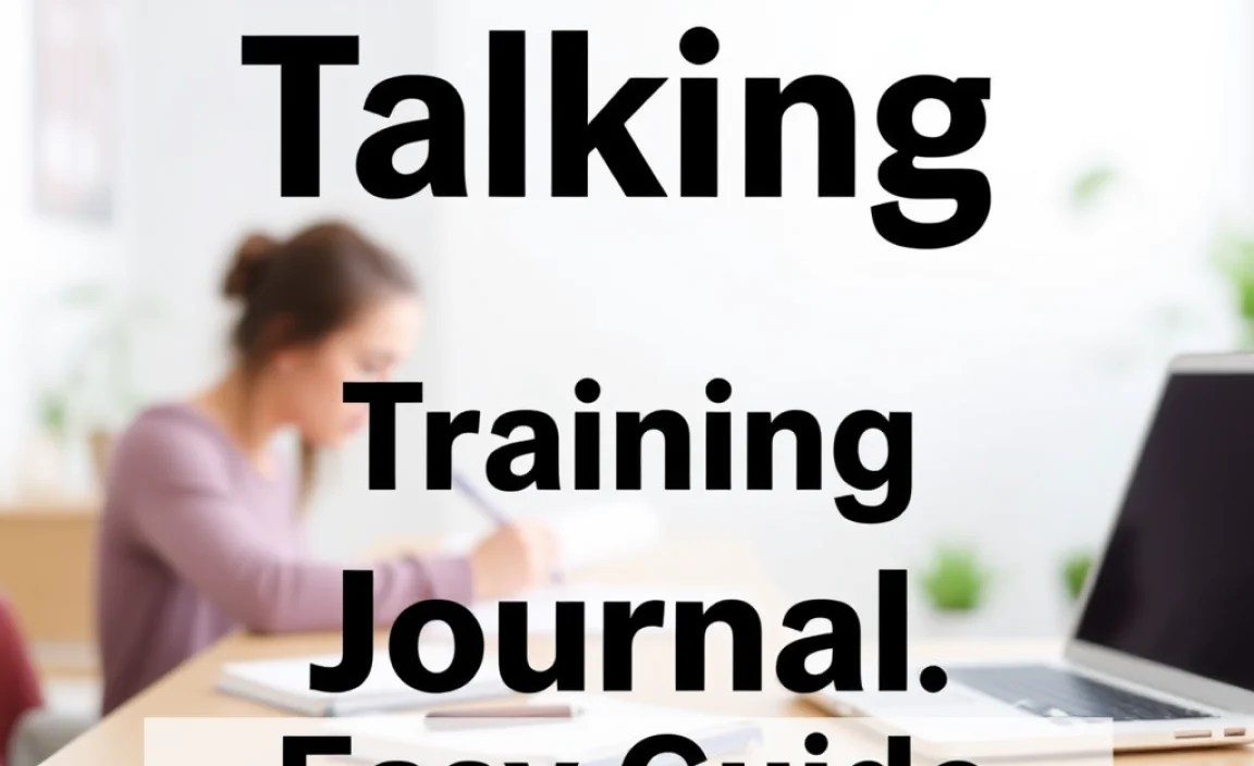 Create A Talking Training Journal: Easy Guide