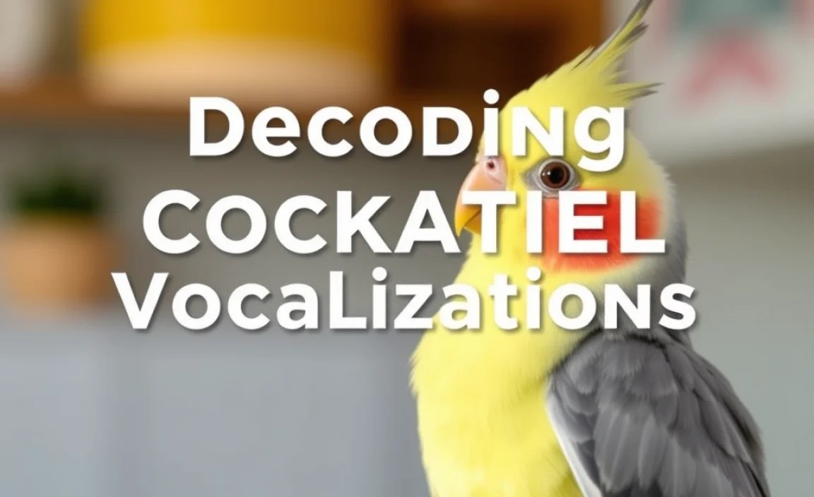 Decoding Cockatiel Vocalizations
