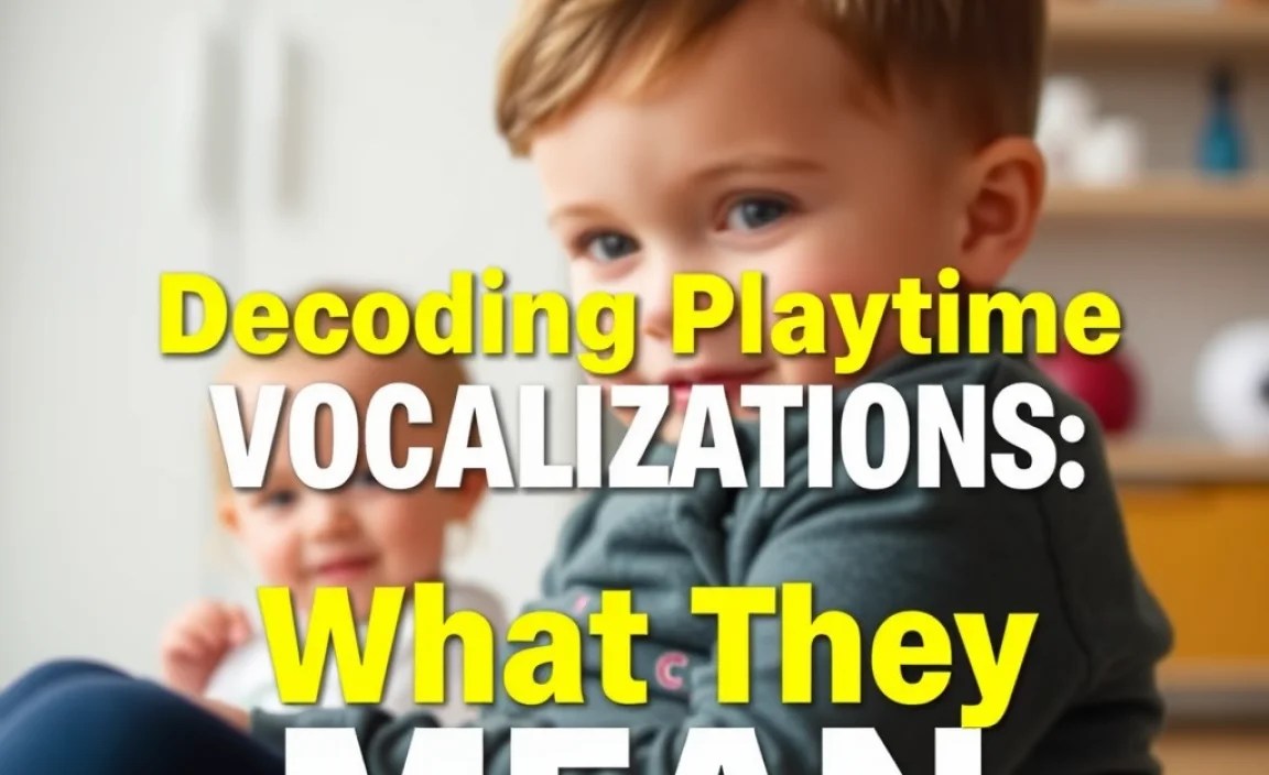 Decoding Playtime Vocalizations: What They Mean