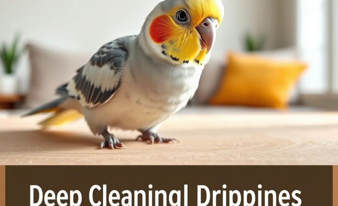 Deep Cleaning Techniques for Dried Droppings