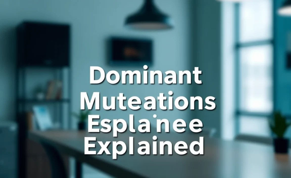 Dominant Mutations Explained