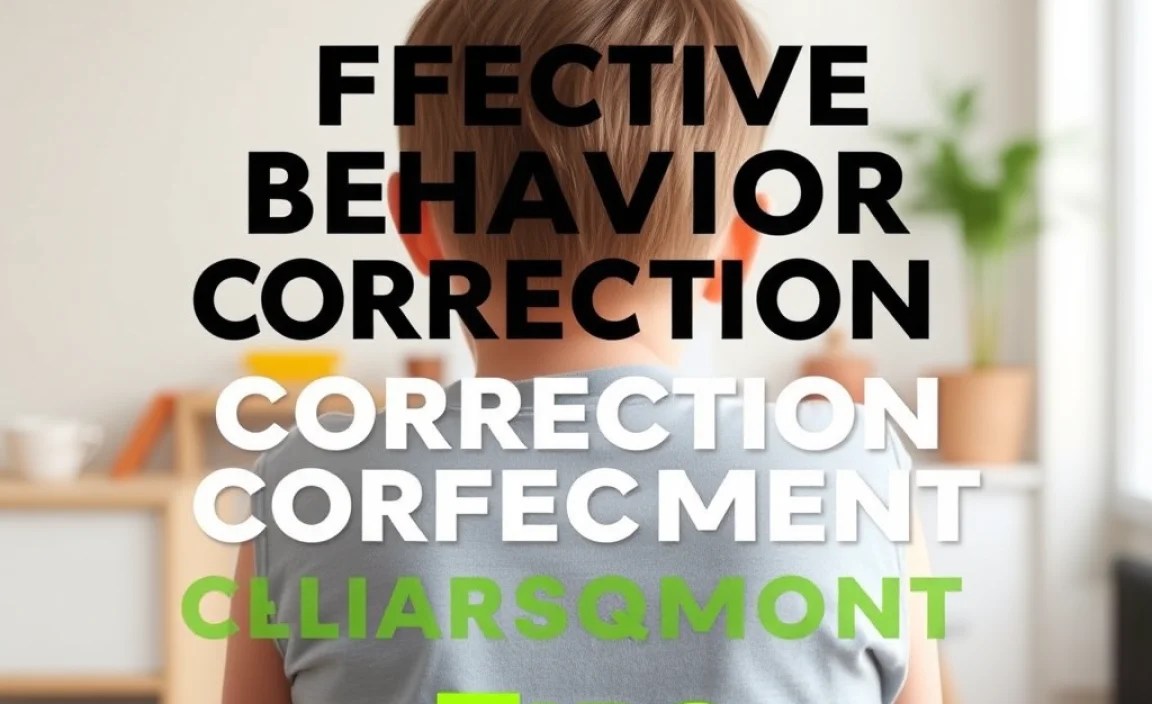 Effective Behavior Correction: Positive Reinforcement Tips