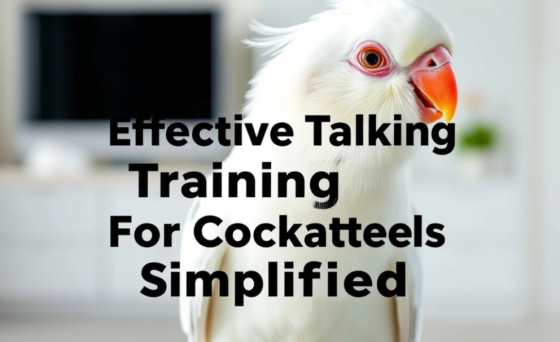 Effective Talking Training For Cockatiels Simplified