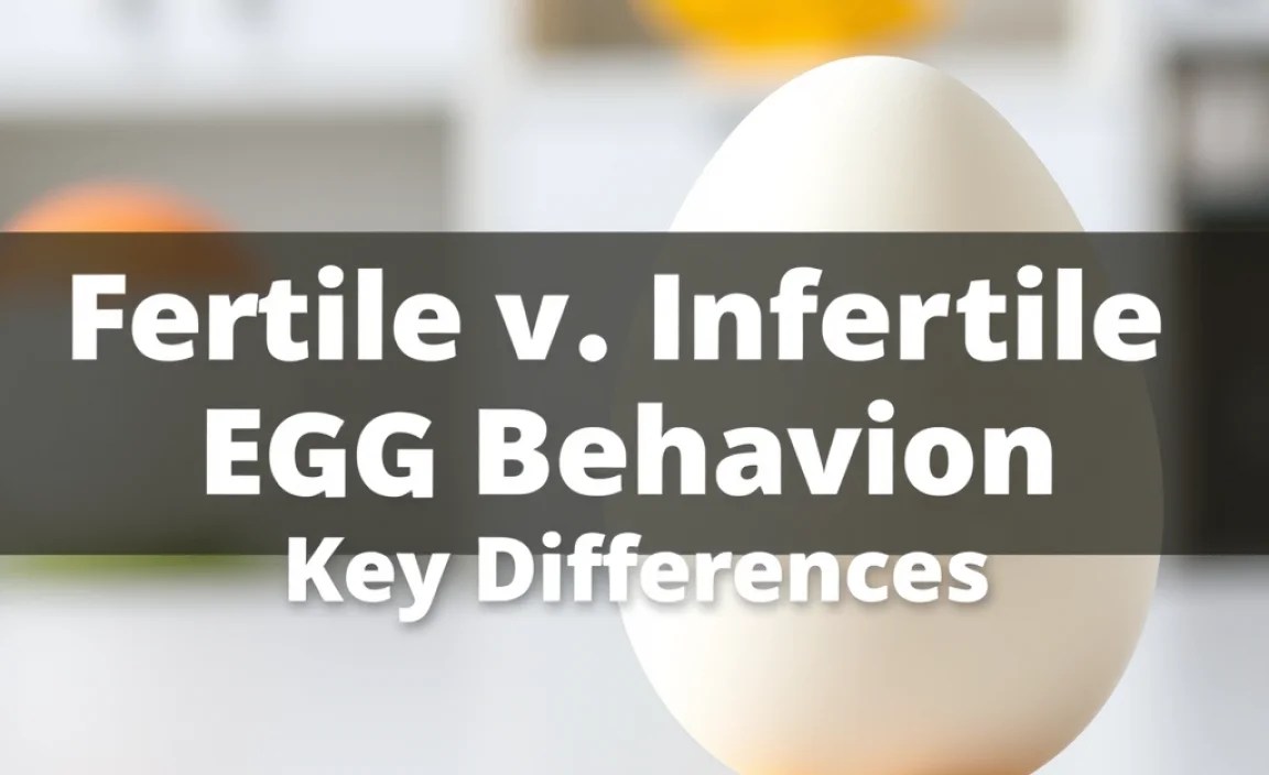 Fertile Vs. Infertile Egg Behavior: Key Differences