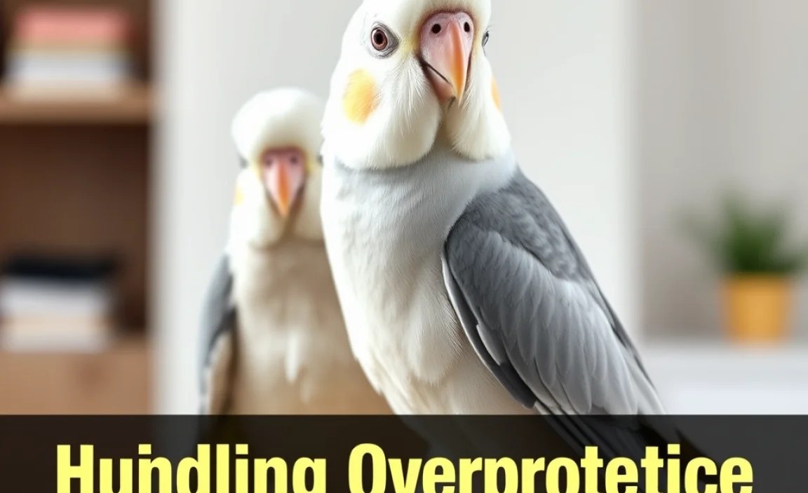 Handling Overprotective Cockatiels