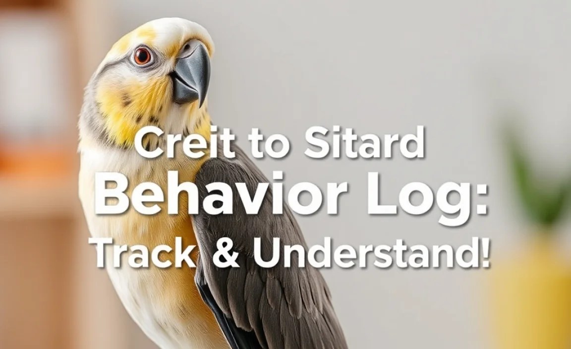 How to Start a Behavior Log