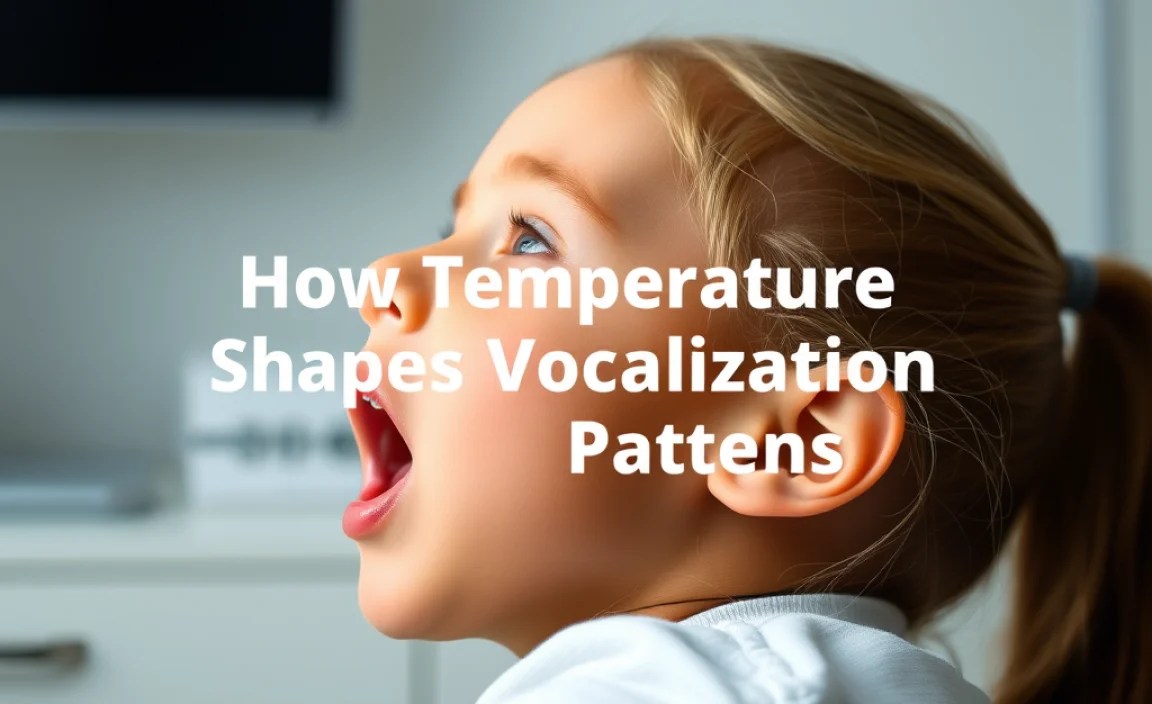 Human Vocalization and Temperature Variations