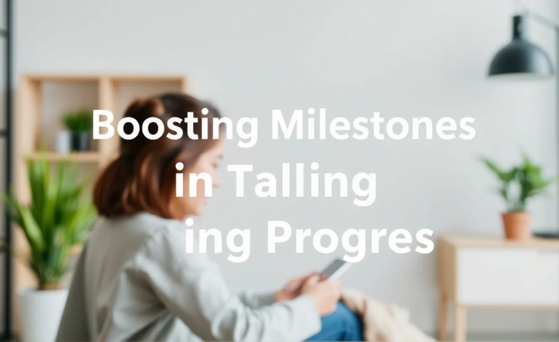 Identifying Milestones in Talking Progress