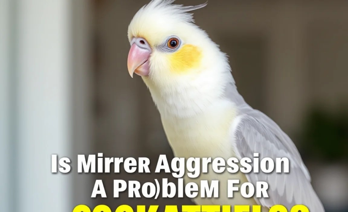 Is Mirror Aggression A Problem For Cockatiels?