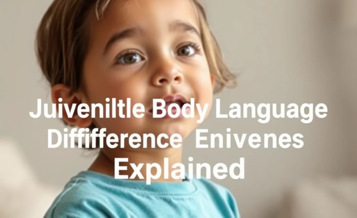 Juvenile Body Language Differences Explained