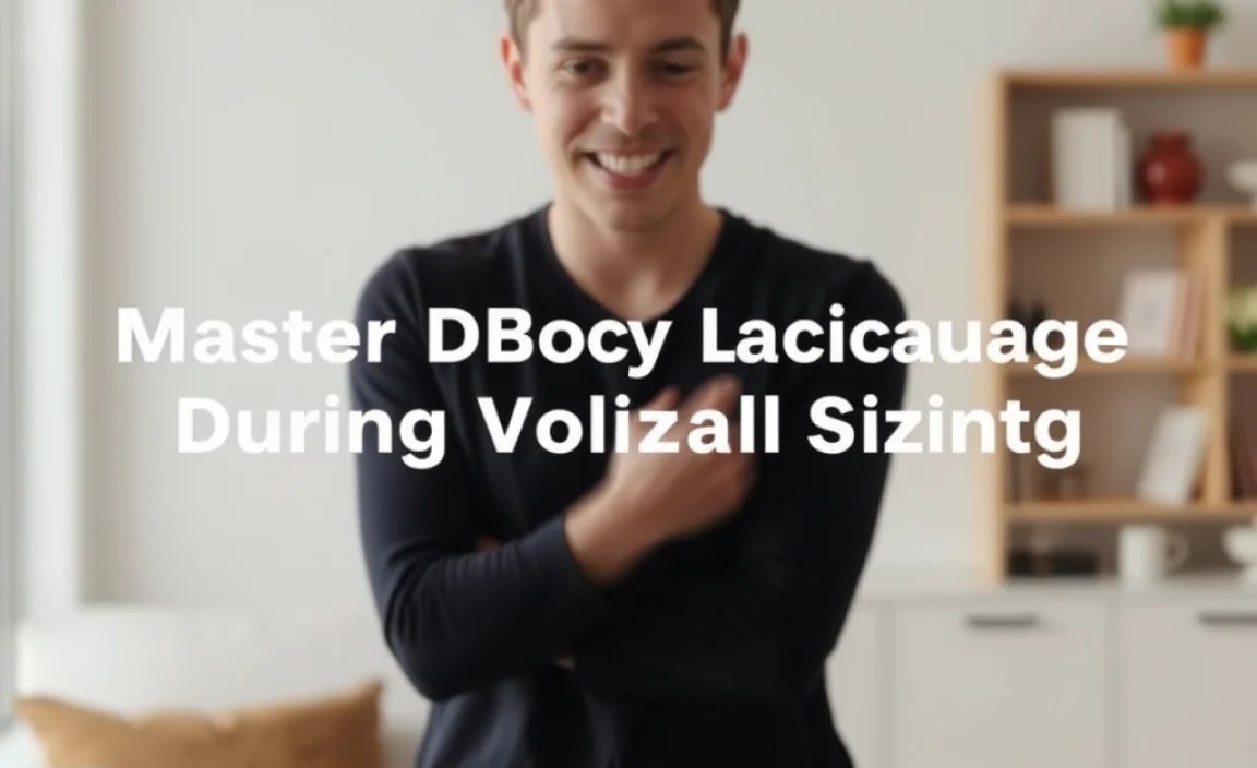 Master Body Language During Vocalizing Secrets