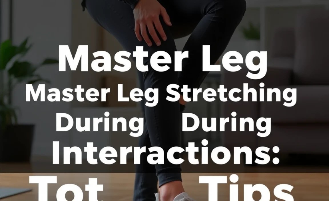Master Leg Stretching During Interactions: Top Tips