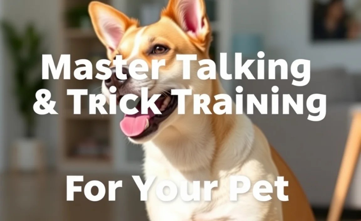 Master Talking & Trick Training For Your Pet