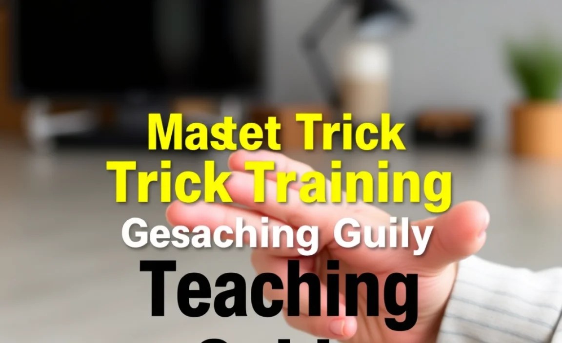 Master Trick Training: Gesture-Only Teaching Guide