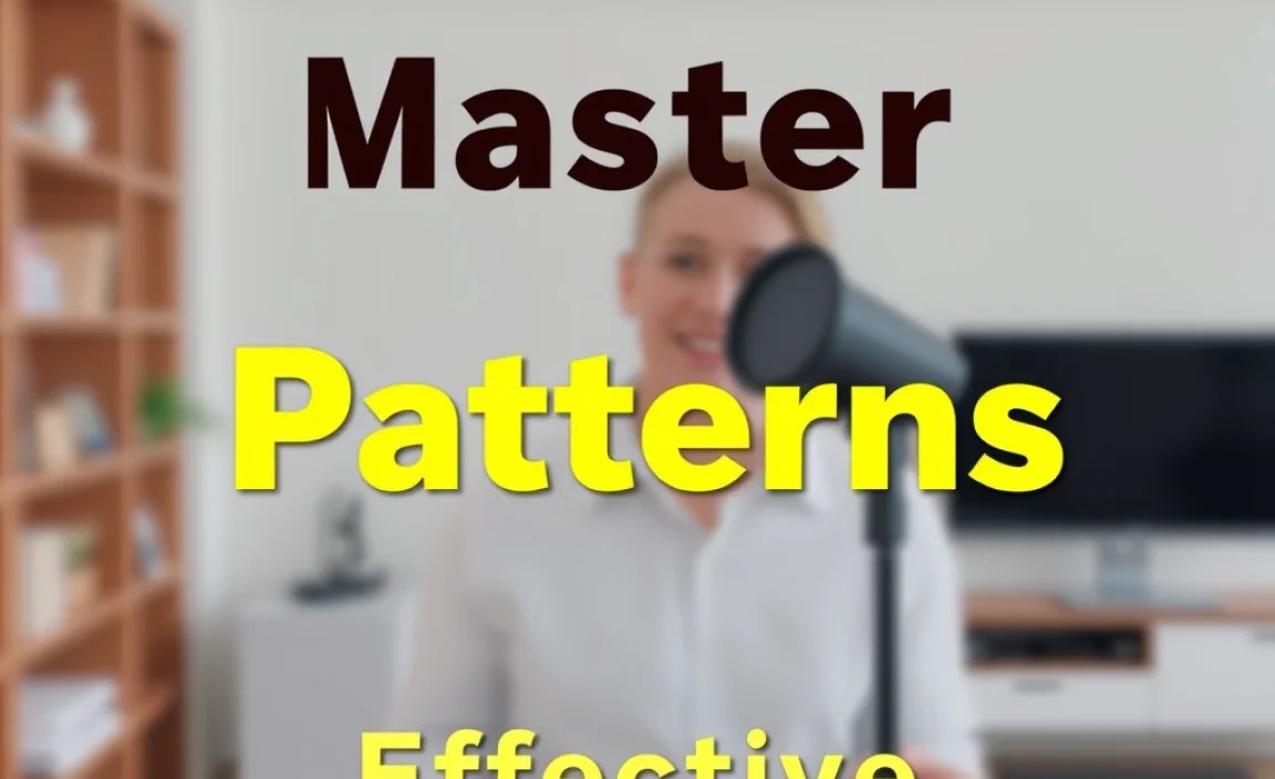 Master Vocal Patterns: Effective Training Guide
