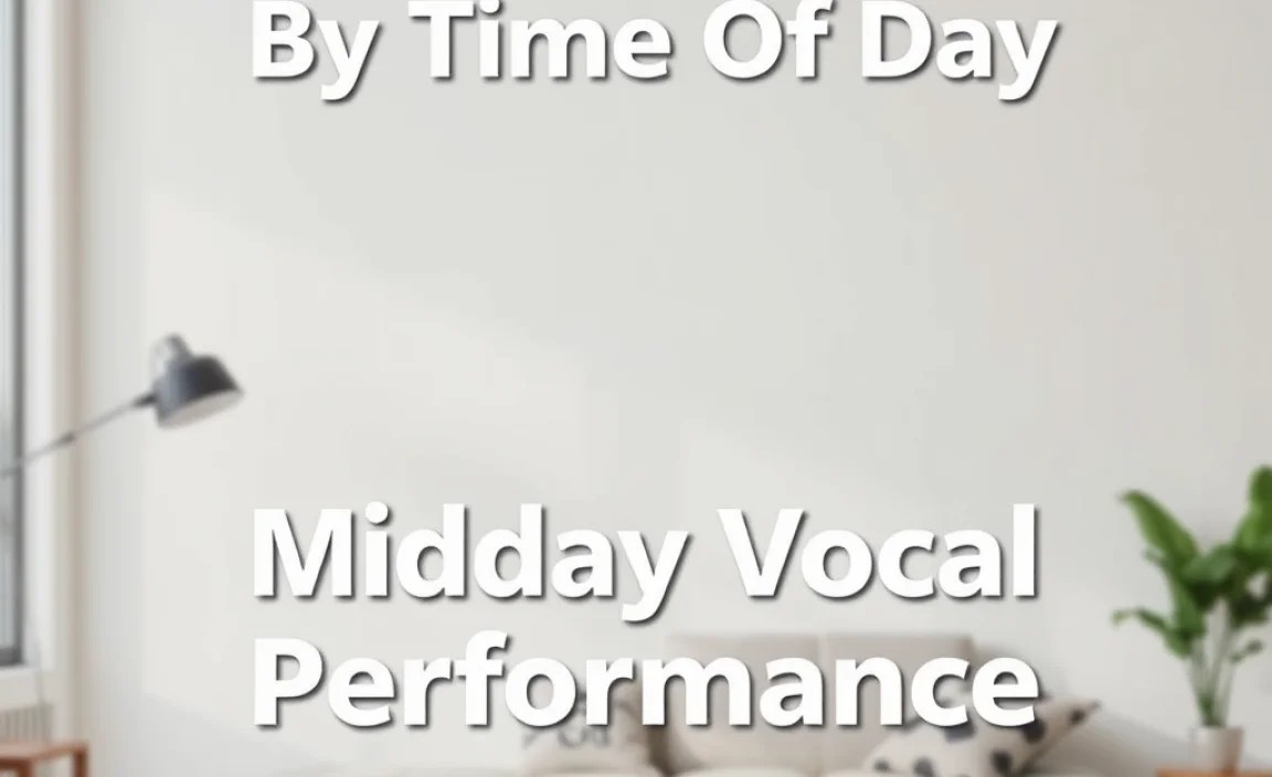 Midday Vocal Performance