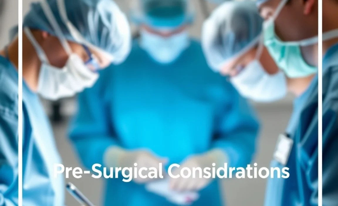 Pre-Surgical Considerations