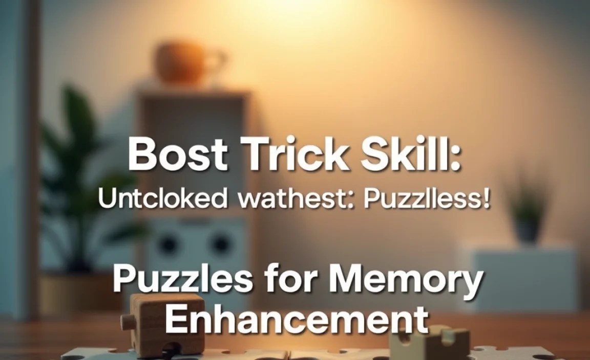 Puzzles for Memory Enhancement