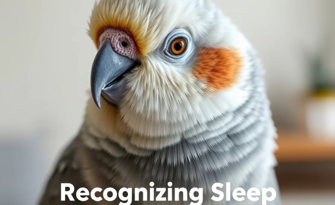 Recognizing Sleep Problems in Cockatiels