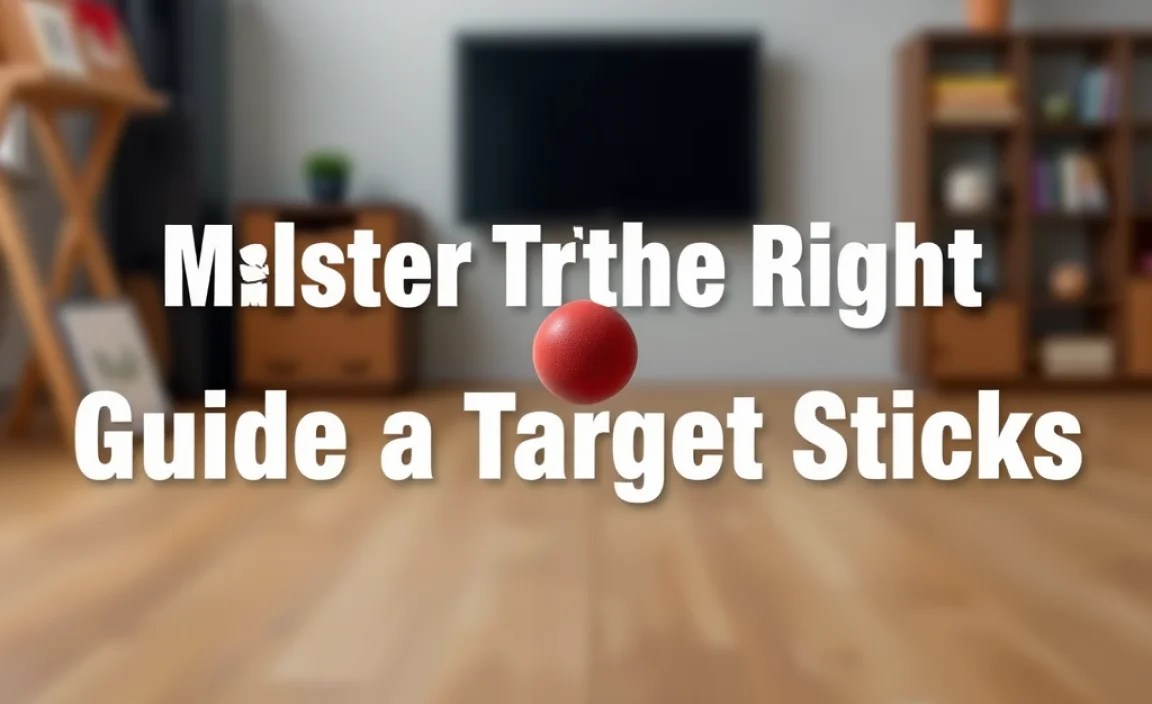 Selecting the Right Target Stick for Your Needs